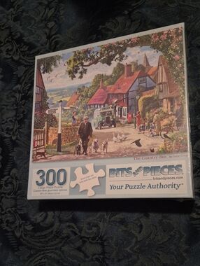 Bits and Pieces 300-Piece 'The Country Bus' Puzzle New Sealed Box W/damage